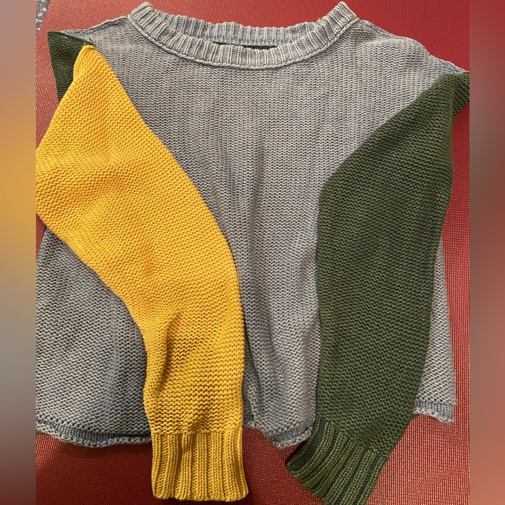 American Eagle Outfitters Multicolor Knit Sweater